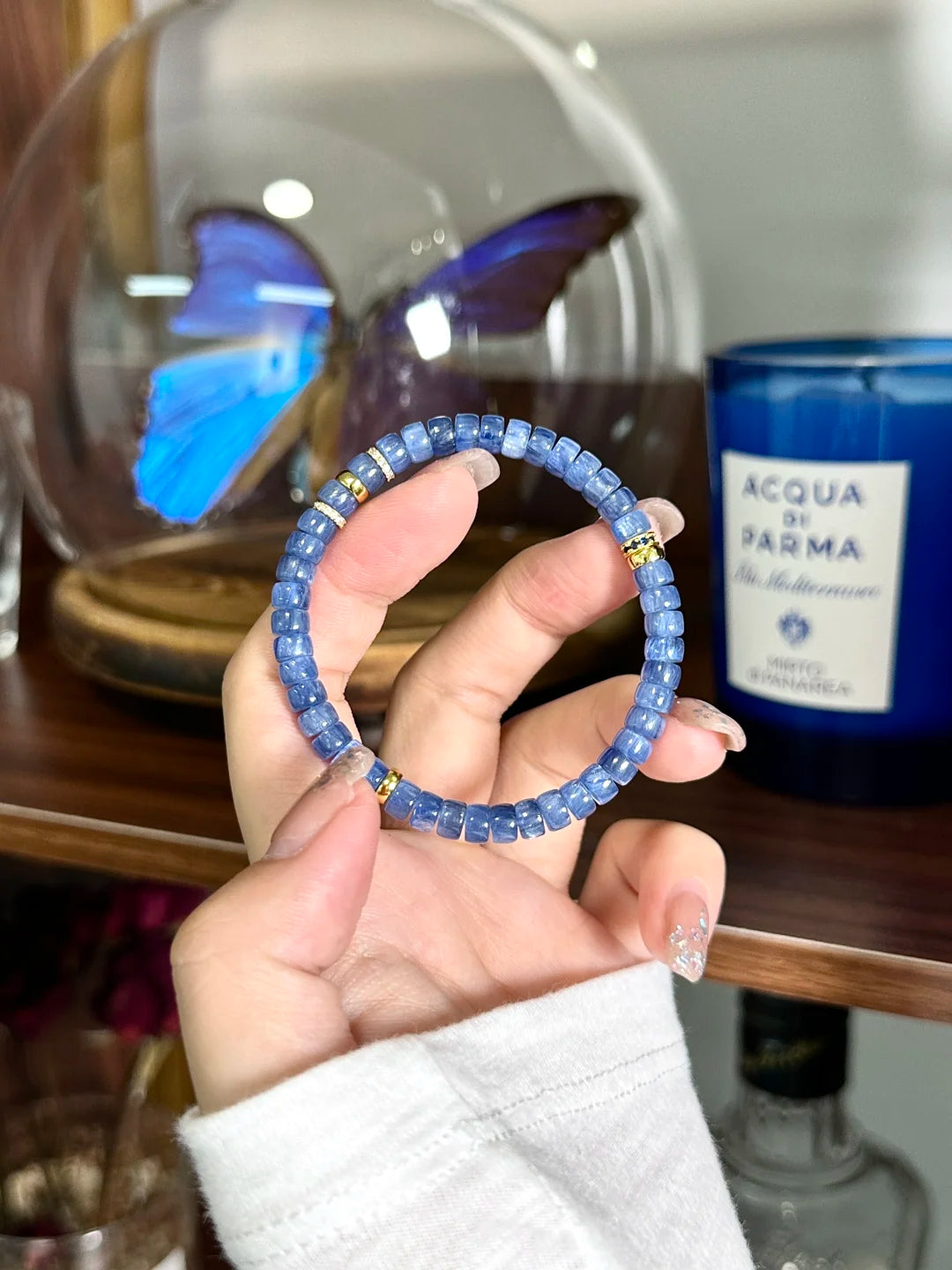 Kyanite Bracelet：Wear the Elegance of Van Gogh’s Starry Night on Your Wrist