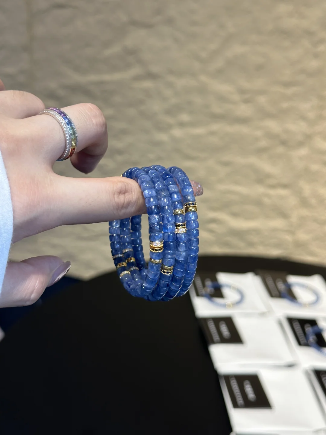 Kyanite Bracelet：Wear the Elegance of Van Gogh’s Starry Night on Your Wrist